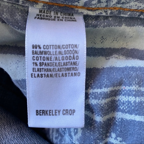 Lucky Brand Berkeley Crop Embroidered Pocket Jeans - Picture 14 of 14